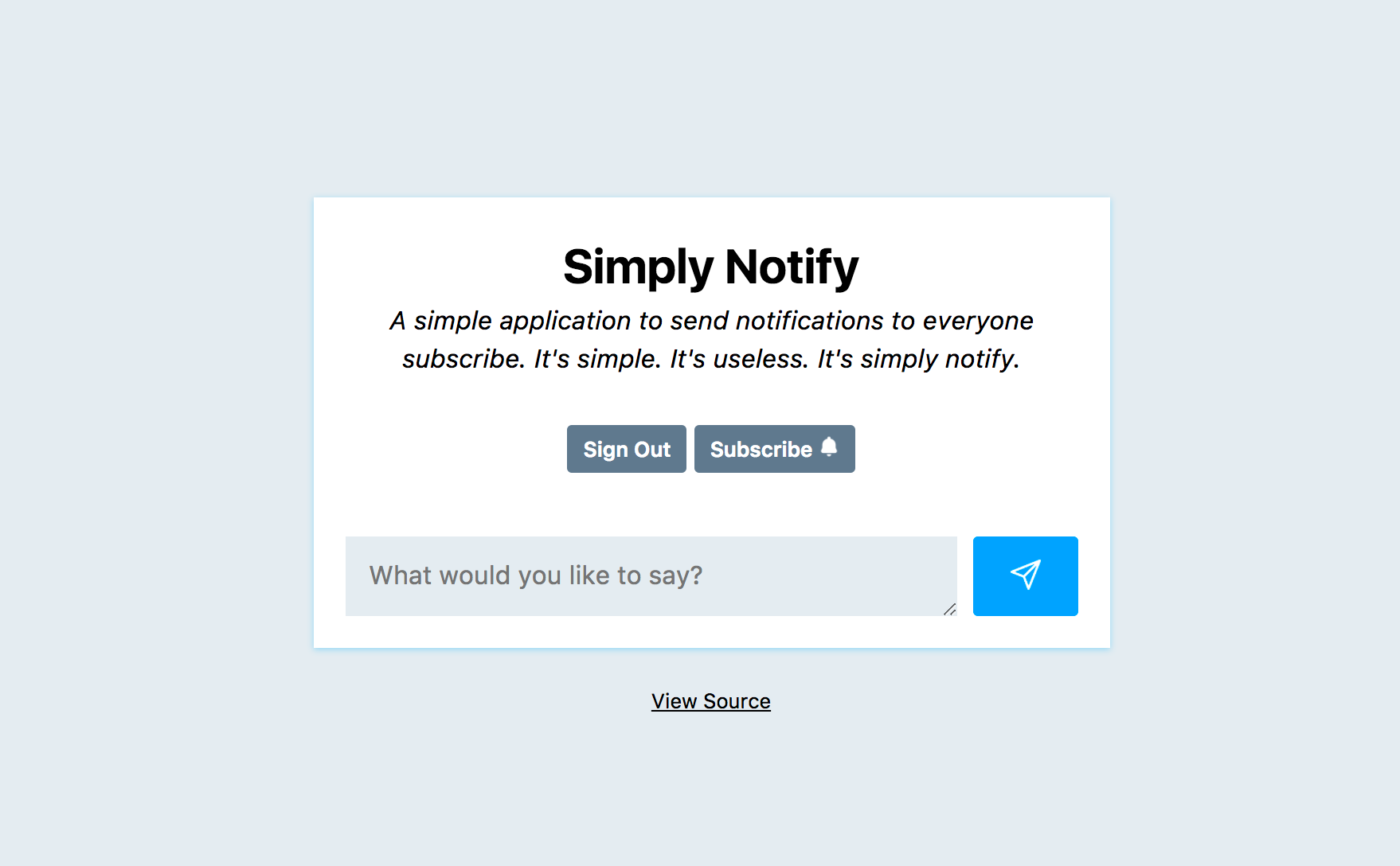 Simply Notify Screenshot