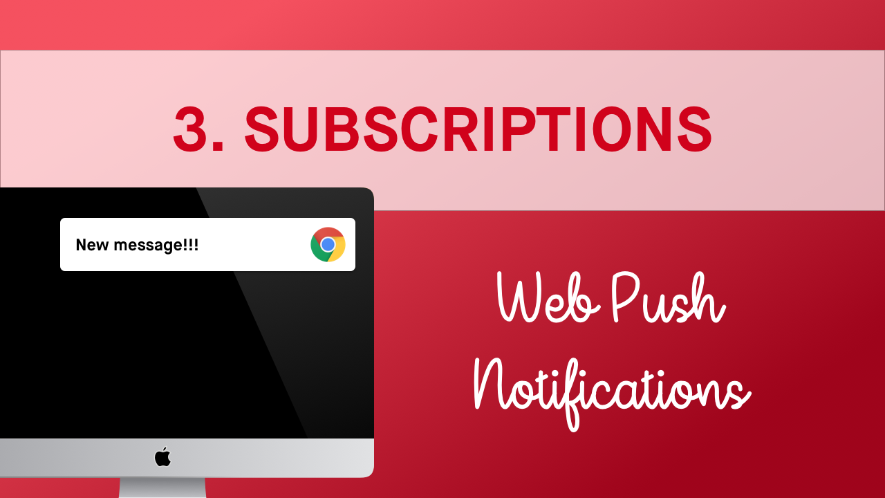 Part 3 - Subscribing to Notifications